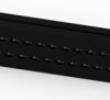 Pin header, 40 pole, pitch 2.54 mm, straight, black, 1-746610-9