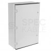 Rozdzielnica hermetyczna natynkowa 4x16 modułów IP65 ABS (400V) 400x600x200mm szara z pełnymi drzwiami NEKU