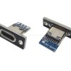 Gniazdo USB C z płytką do obudowy