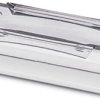Enclosure cover, PC, (W x H x D) 17.8 x 45 x 8 mm, transparent/light gray, for enclosure, 2896102