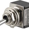 TRU COMPONENTS 1587646 Przełącznik dźwigienkowy TC-TA201A1, 2 x wył/wł, 250 V/AC, 3 A, 1 szt.
