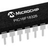 Mikrokontroler Microchip PIC16F18326-I/P PIC16F18326 PDIP 14-pinowy Powierzchnia PIC 28kB 8 bit 32 MHz, 2 kB RAM Flash,