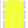 PA device marker, (L x W) 85 x 54 mm, yellow, 10 pcs, 1138440000