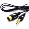 Kabel Wtyk DIN Jack 6.3 Łezka 3m DIK13 Vitalco