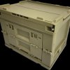 32499 Folding box, multibox, outdoor box, plastic PP, size M