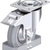 Blickle 938422 L-RD 162R-FI-VLI-FA-FS Rolka obrotowa z blachy stalowej Średnica koła: 160 mm Maksymalne obciążenie: 225