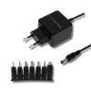 Qoltec Uniwersalny zasilacz sieciowy 5W 5V 1A Kompaktowy MultiPlug 7 wtyczek