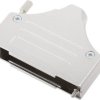 encitech MHDM37-K 6560-0136-04 Obudowa złącza D-SUB Ilość styków: 37 metal 180 ° srebrny 1 szt.