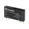 Finder 34.81.7.060.7048 SSR narrow PCB Relay 60 VDC input 0.1 A output