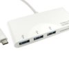 Hub USB USB 3.0 3 USB USB C, RS PRO