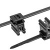 Opaska kablowa z klipsem HellermannTyton T50ROSEC4A-PA66W-BK (100) 156-00948, 200 mm, poliamid 6.6, 100 szt.