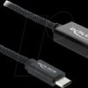 81704 Coaxial USB Type-C™ to HDMI cable (DP Alt Mode) 4K 60 Hz with br