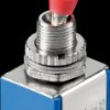 10021 Miniature toggle switch, ON-ON, 3 A/250 V