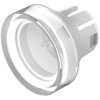 EAO 51-933.7 Lens colourless clear flat D15.8 plastic transparent