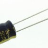 Kondensator 150 μF 35 V dc Otwór przelotowy Panasonic Przewód promieniowy roztaw: 3.5 mm EEUFC1V151
