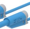 Electro PJP 2712-IEC-CD1-50BL Przewód pomiarowy złącze męskie bananowe złącze męskie bananowe 50 cm niebieski 1 szt.