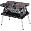 Keter 237005 Folding Work Table with Clamps