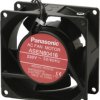 AC axial fan, 230 V, 80 x 80 x 38 mm, 45 m³/h, 33 dB, ball bearing, Panasonic ASEP80416