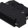 D-Sub connector housing, size: 3 (DB), straight 180°, cable Ø 3 to 11 mm, thermoplastic, black, 09670250432