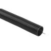 Rura instalacyjna giętka karbowana, peszel PVC, UV, 320N z pilotem 25/21 czarna 0m