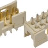 Listwa stykowa PCB 4-pinowe Minitek raster: 2 mm Prosty 2-rzędowe Amphenol Communications Solutions Otwór przelotowy200