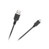 Przewód wtyk USB A - wtyk USB micro 1,8m