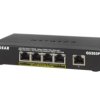 Switch Netgear GS305P v2 5p PoE 63W (PoE+: 4p) Unmanaged Gigabit