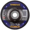 Rhodius 200253 RS2 Grinding Disc 180mm Versatile Roughing Wheel Steel