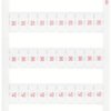 Marker card for terminal block plug, 793-553