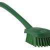 Szczotka do szorowania, dł. włosia: 36mm, Twardy, Zielony, Poliester, zastosowanie: Uniwersalny środek czyszczący,
