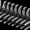 SL 28 SMD THR 058 20Z Male header 2.54 mm, 2x10, SMT+THT