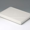 Cover, L, flat, closed, ABS, (W x H x D) 302 x 29 x 220 mm, white, for DATEC-TERMINAL L, basic enclosure version I, II, III, B40