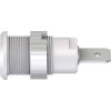 Stäubli 497046-29 SLB4-F63/N-X safety jack socket white 4mm brass 1pc