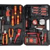 Zestaw narzędzi dla elektryków 68 części w organizerze