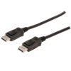 Kabel połączeniowy DisplayPort 1.2 Typ DP/DP, M/M czarny 15m AK-340100-150-S