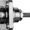 BNC flange socket 50 Ω, RG-188A/U, RG-174/U, KX-3B, RG-316/U, KX-22A, straight, 100023422