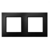 ARIA czarny R-2U/33 Ramka 2-krotna OSPEL