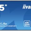 iiyama LH7565UHSB-B1 kiosk z wyświetlaczem oznakowania 189,2 cm (74,5