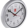 Zegar Biały Ścienny Analogowy Tak, Plastikowe, Akumulator RS PRO