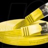 PKW-STP-SLIM-KAT6 0.5 GE Cat.6 SLIM patch cable, STP(PIMF), 0,5 m, yellow