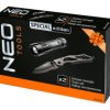 Zestaw 2 elementy (99-101 latarka 63-025 nóż) 63-032 NEO TOOLS