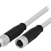 Złącze M8 męsko-żeńskie proste 2m 4pin 21348081481020