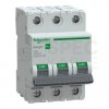 Wyłącznik nadprądowy S bezpiecznik 3-fazowy C50 (C 50A) 3-biegunowy 3P (415/500V AC) 3-modułowy Easy9 Pro Schneider