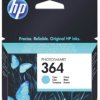 Wkład z atramentem, kolor: Cyjanowy, 364, Hewlett Packard