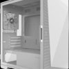 Z1 Iceberg White Zalman Z1 Iceberg PC housing, mATX