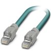 kabel LAN RJ45, Phoenix Contact 1404356 VS-IP20-IP20-94C/10, S/UTP, CAT 5e, 10.00 m, niebieski