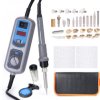 Pirograf wypalarka do drewna 130W lutownica grotowa zestaw DZOD KIT1