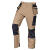 Spodnie robocze MixiMatch, 4 way stretch, z kaburami, Cordura, beżowo-czarne, rozmiar S