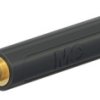 4 mm plug, solder connection, 2.5 mm², black, 64.2051-21