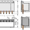 WAGO 2092-1410/200-000 Obudowa męska na PCB 100 szt.